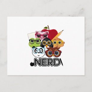 CARTE POSTALE NERD 3