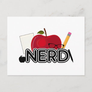 Carte Postale Nerd - Logo