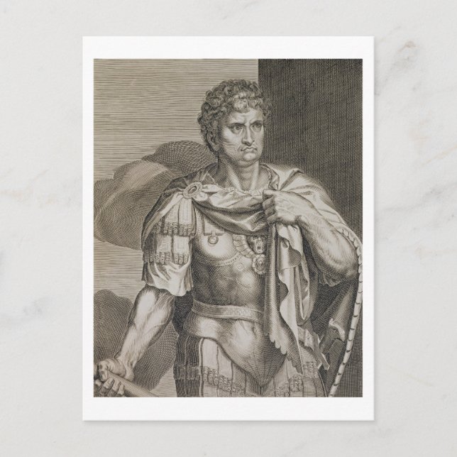 Carte Postale Nero Claudius César Empereur de Rome 54-68 ans apr (Devant)
