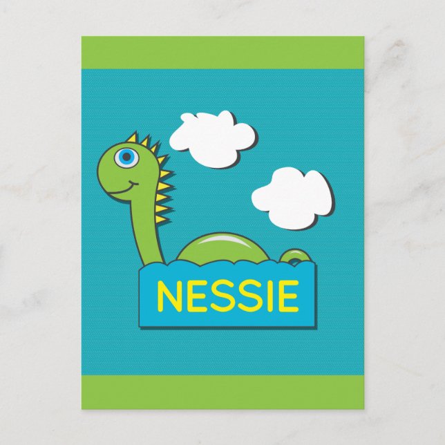 Carte Postale Nessie (Devant)