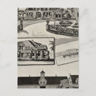 Carte Postale Nestledown, ferme Zebley