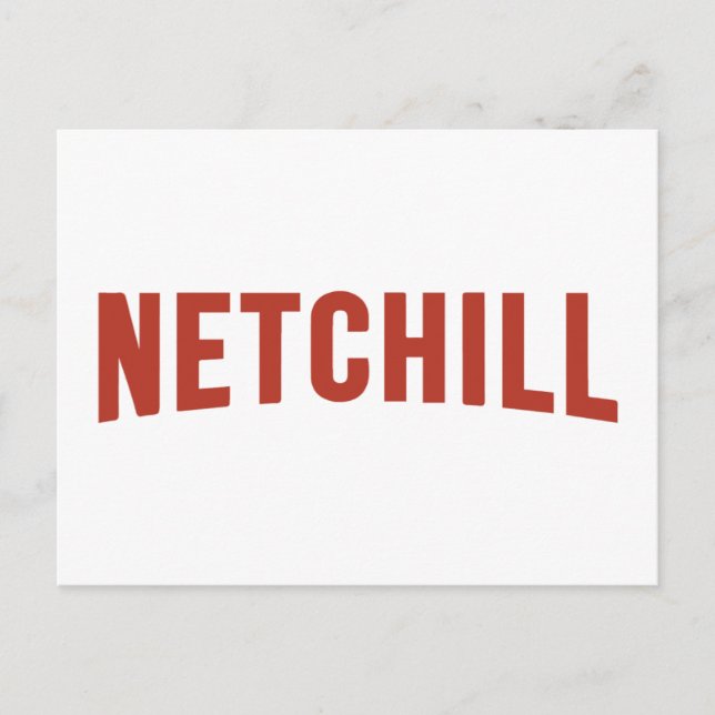 CARTE POSTALE NETCHILL NETFLIX (Devant)