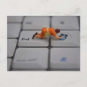 Carte Postale Nettoyage de Windows