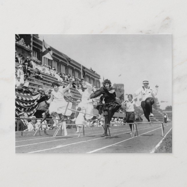 Carte Postale Nettoyage sur l'île trois : Années 1920 (Devant)