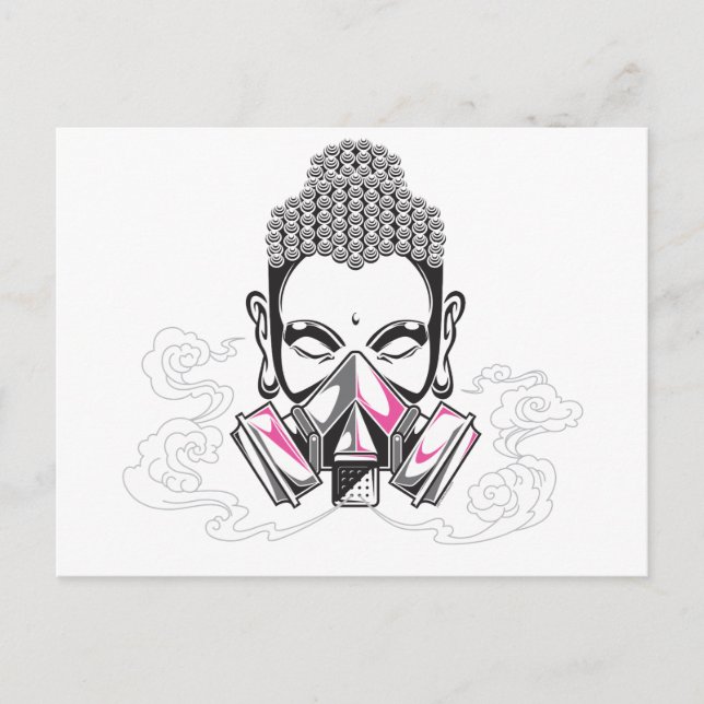 Carte Postale Nettoyage urbainSombre (Devant)