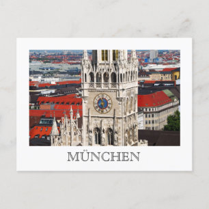Carte Postale Neues Rathaus, Munich Postcard