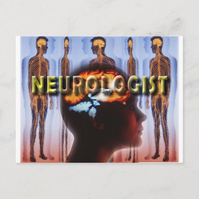 CARTE POSTALE NEUROLOGISTE NEUROLOGIE (Devant)