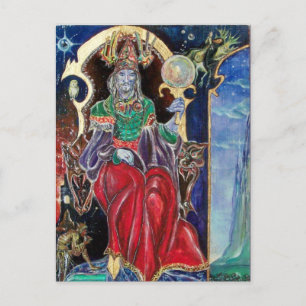 Carte Postale NEUROMANCER Magicien Roi