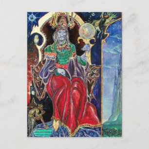 Carte Postale NEUROMANCER Magicien Roi