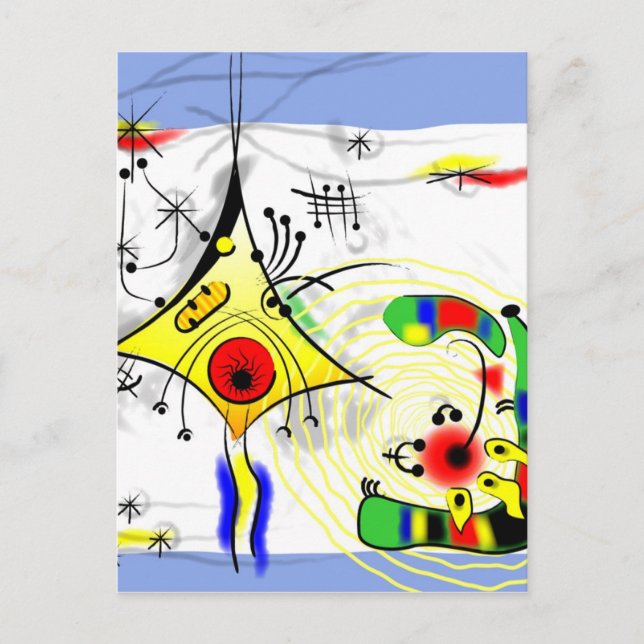 Carte postale Neuron (Devant)