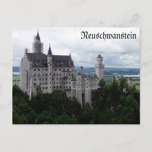 Carte Postale Neuschwanstein (Devant)