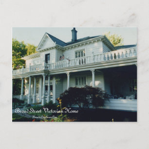 Carte Postale Nevada City Tours Ca. Broad Street Maison victorie