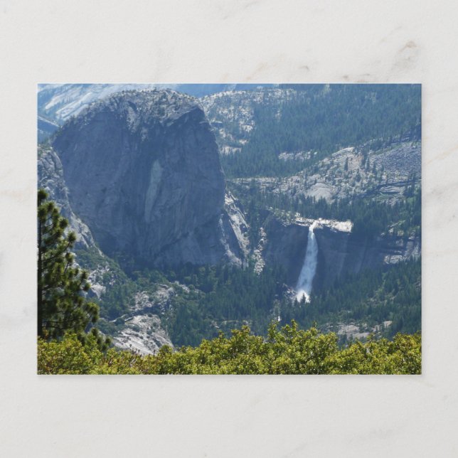 Carte Postale Nevada Falls depuis le Panorama Trail (Devant)