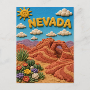 Carte Postale Nevada Valley Fire Moderne KLAYKOO