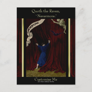 Carte Postale Nevermore.