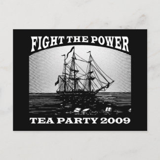 Carte Postale New American Tea Party 2009