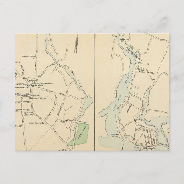 Carte Postale New Canaan (Devant)