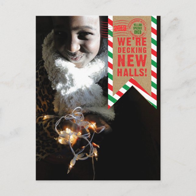 Carte postale New Halls (Devant)