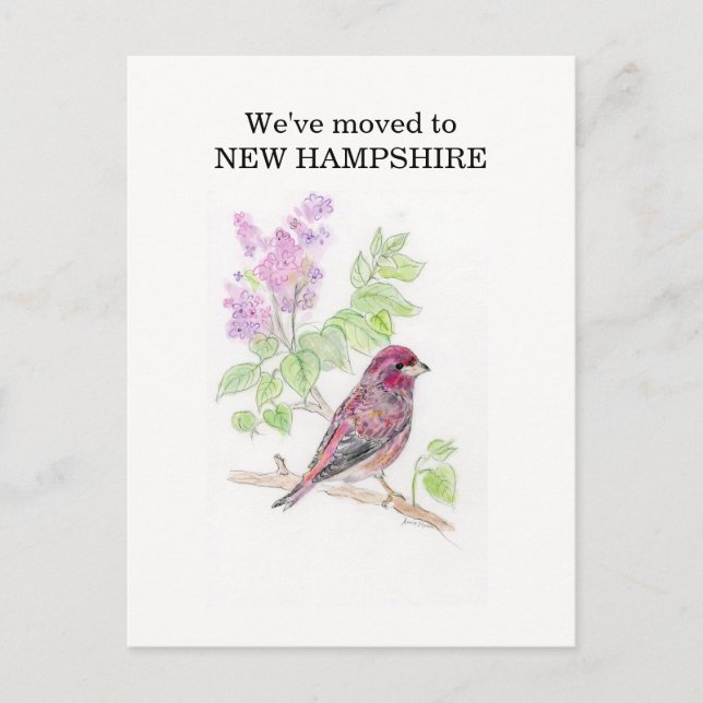 Carte Postale New Hampshire (Devant)