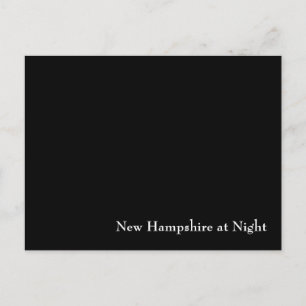 Carte Postale New Hampshire de nuit