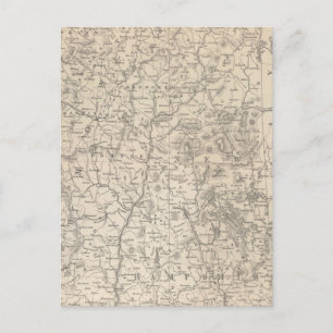 Carte Postale New Hampshire et Vermont