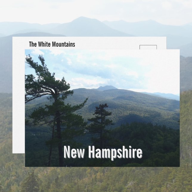 Carte Postale New Hampshire White Mountains Scenic View (Créateur téléchargé)
