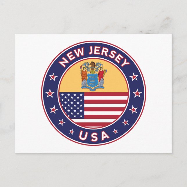 Carte Postale New Jersey (Devant)