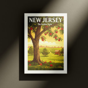 Carte Postale New Jersey vintage
