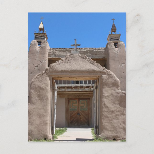 Carte Postale New Mexico Adobe Church (Devant)