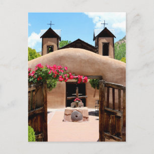Carte Postale New Mexico Adobe Church