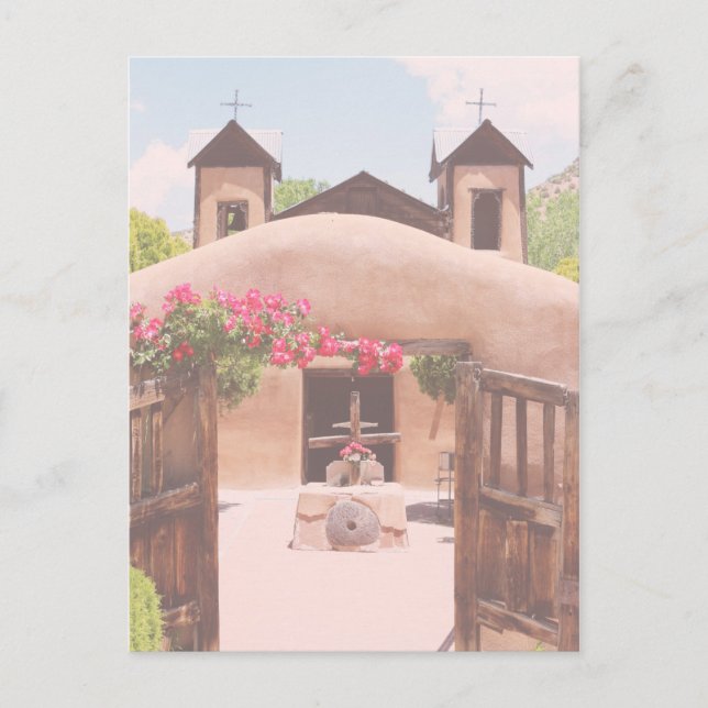 Carte Postale New Mexico Adobe Church (Devant)