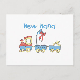 Carte Postale New Nana - Train Tshirts et cadeaux