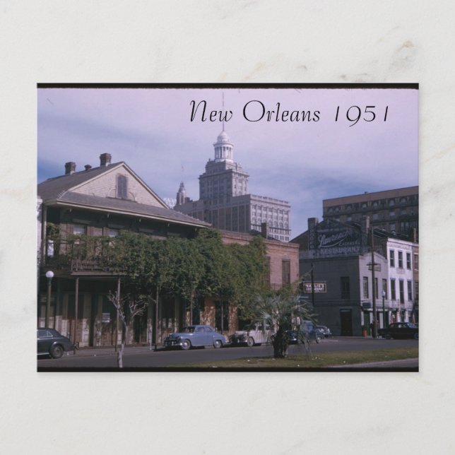 Carte postale New Orleans 1951 (Devant)