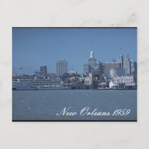 Carte postale New Orleans 1959