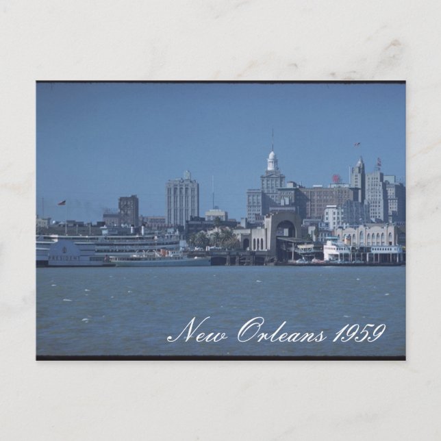 Carte postale New Orleans 1959 (Devant)