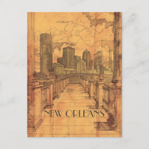 Carte Postale New Orleans Louisiane Travel
