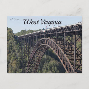 Carte Postale New River Gorge Bridge West Virginie