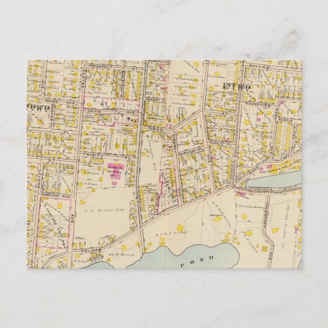 Carte Postale New Rochelle, 1-2, New York (Devant)