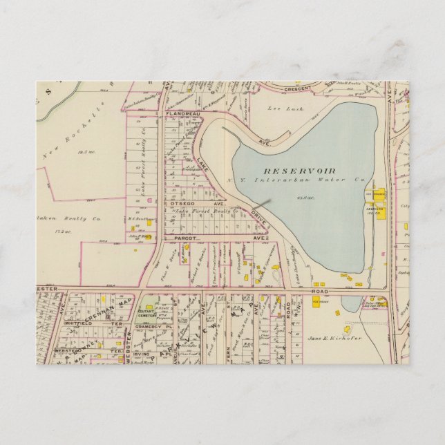 Carte Postale New Rochelle ward 3, New York 2 (Devant)