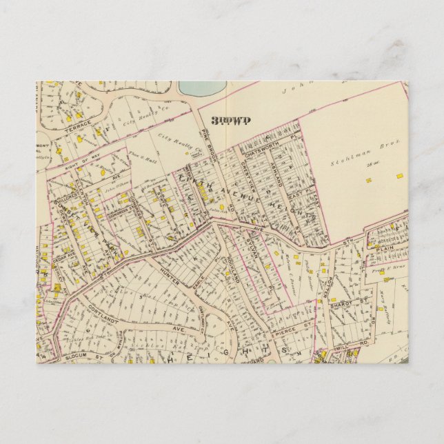 Carte Postale New Rochelle wards 1, 3, New York (Devant)