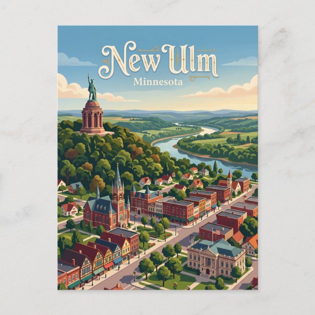 Carte Postale New Ulm, Minnesota (Devant)