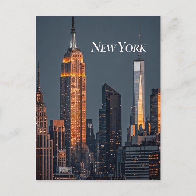 Carte Postale New York (Devant)