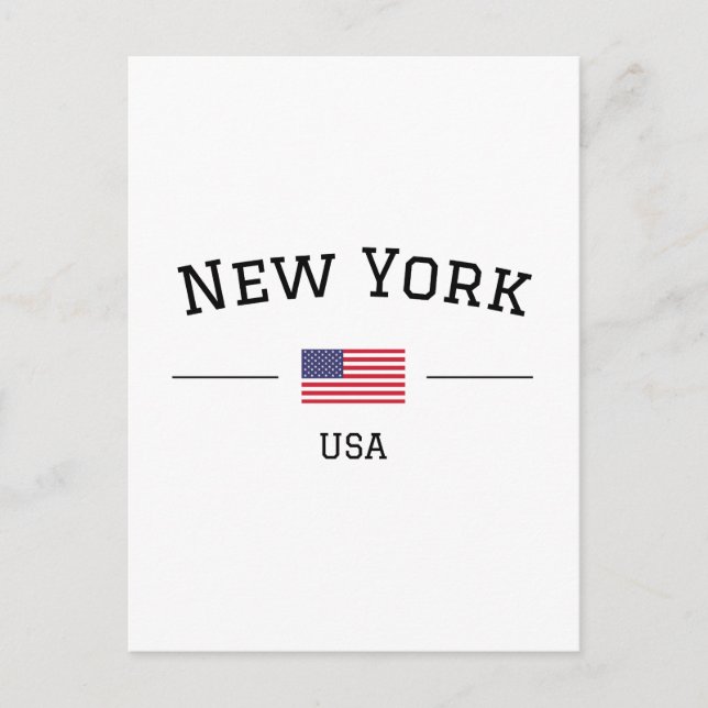 Carte Postale New York (Devant)