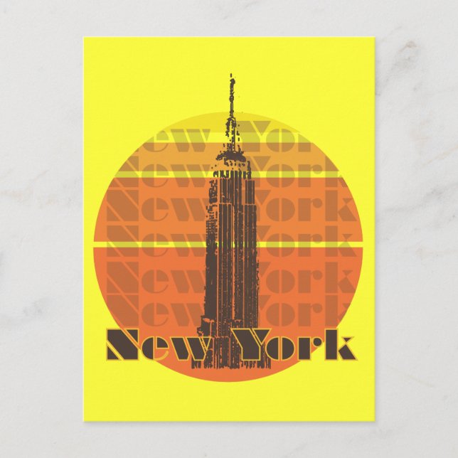 Carte Postale New York (Devant)