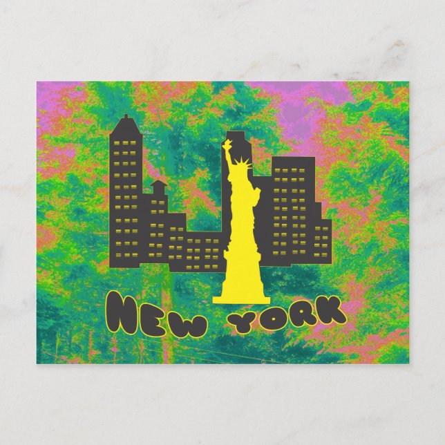 Carte Postale New York (Devant)
