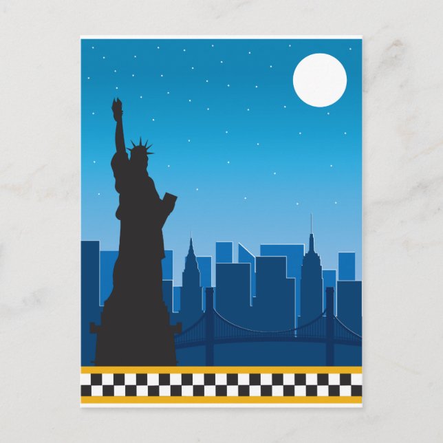 Carte Postale New York (Devant)