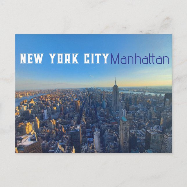 Carte Postale New York (Devant)