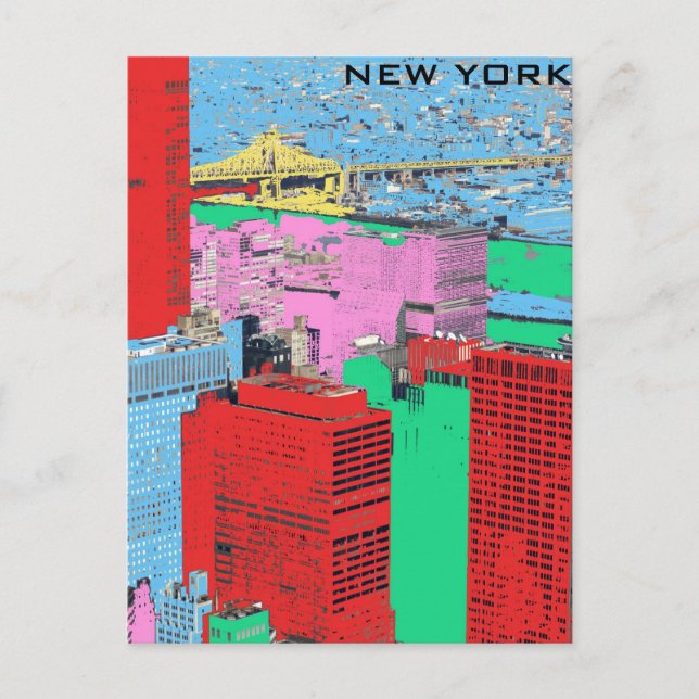 Carte Postale new york (Devant)