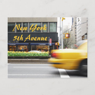 Carte postale New York 5th Avenue