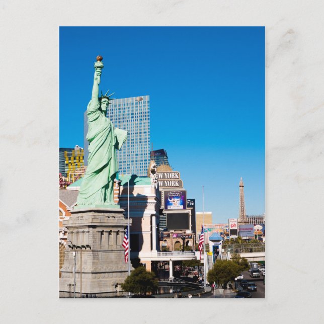Carte Postale New York à Las Vegas sur le Strip (Devant)